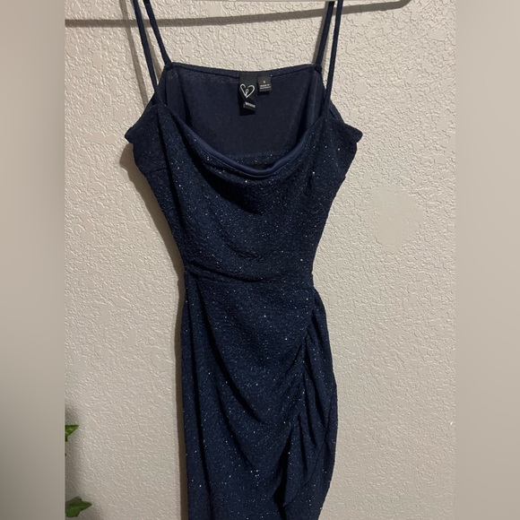 Windsor Dresses & Skirts - Windsor Navy blue glitter mini dress